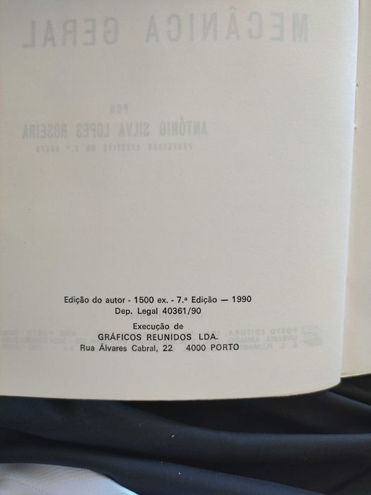 Livro elementos de Mecânica