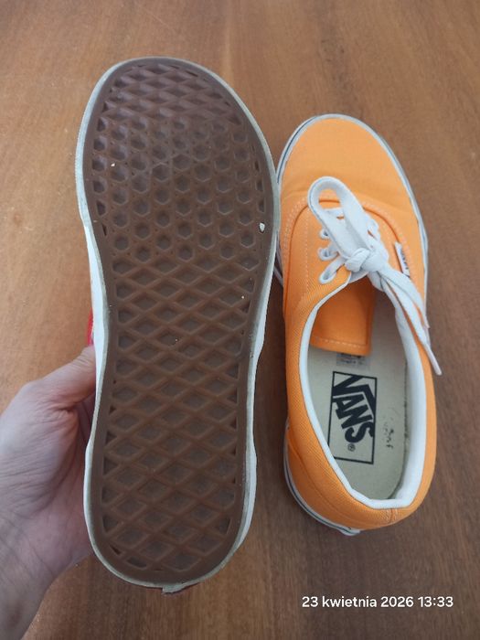 Nowe Vansy unisex 36,5 pomarańczowe 23cm