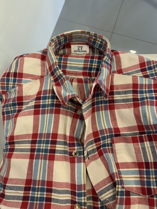 Camisa de rapaz com xadrez natal