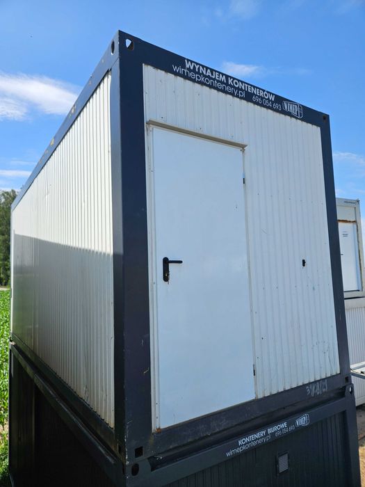 Kontener biurowy, socjalny, szatnia 6m - Używany (Gruba ściana 10cm.)