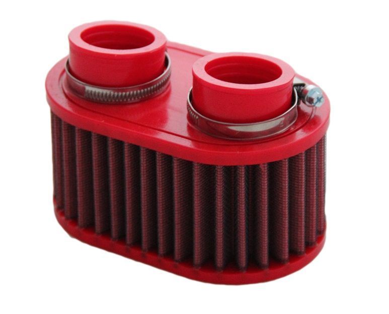 filtro ar bmc universal duplo ø47mm -fmtw47-64-76race