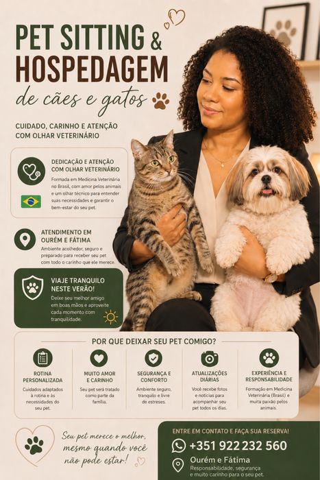 VAI VIAJAR? DEIXE SEU PET EM BOAS MÃOS!
