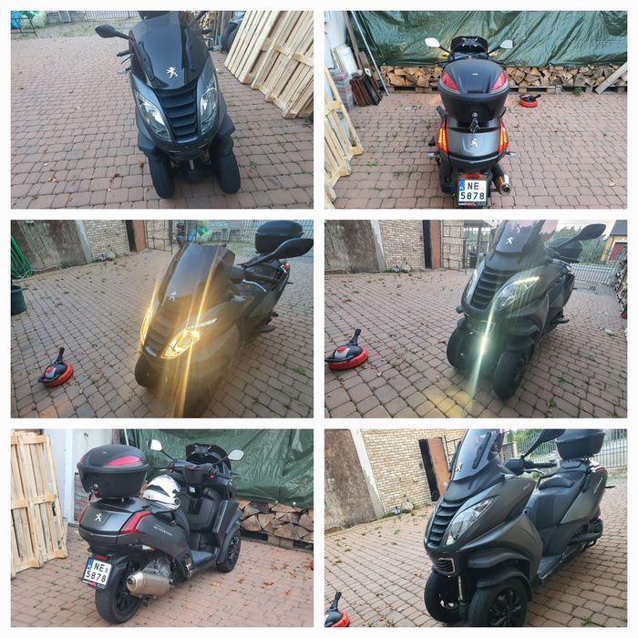 Skuter PEUGEOT METROPOLIS 400, 5.5 tyś. wyposa. GRATIS na prawko B