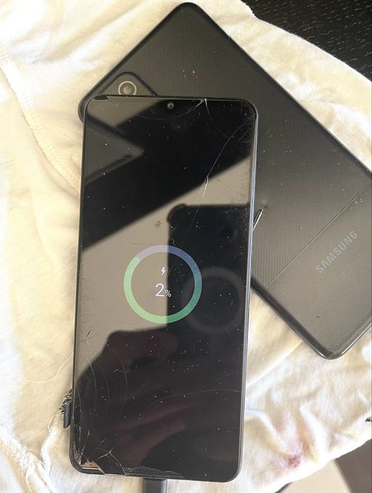 Samsung   A12 a ”  A funcionar