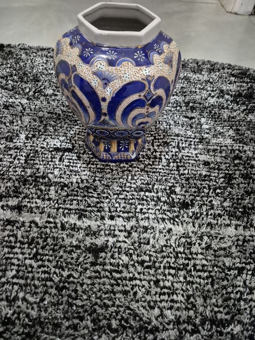 Pote pintado à mão antigo64551131507330124