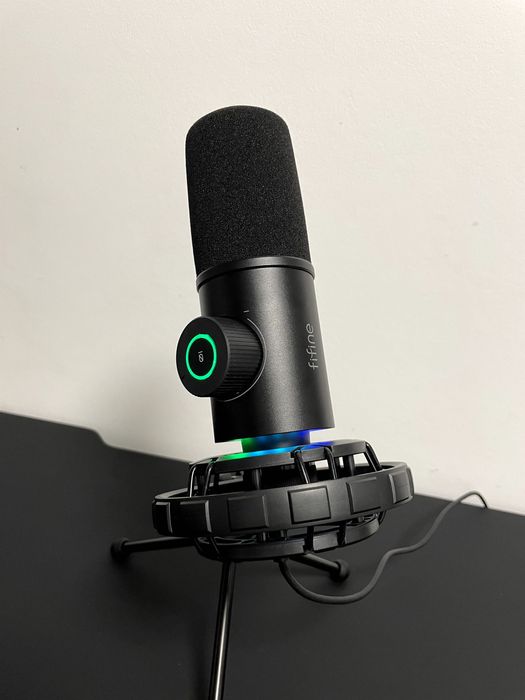 Ігровий мікрофон - Fifine K658 RGB, USB