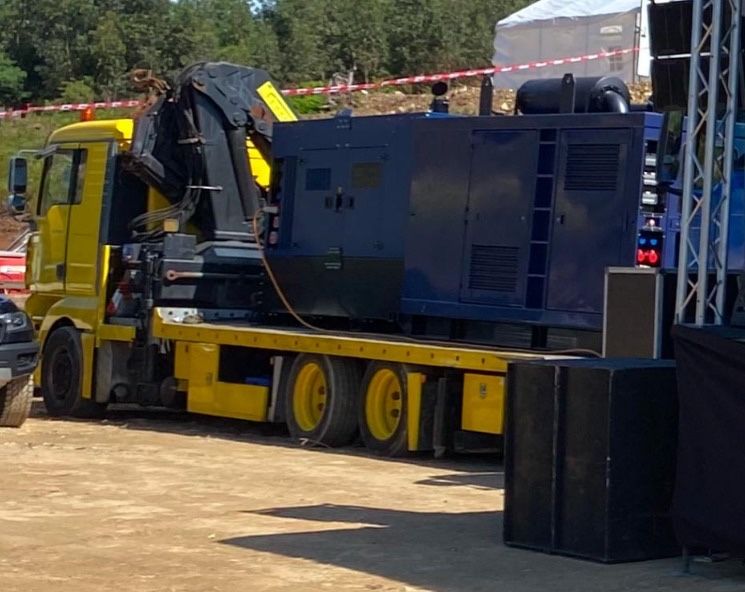 Aluguer de geradores potentes - 170 Kva entrega rápida