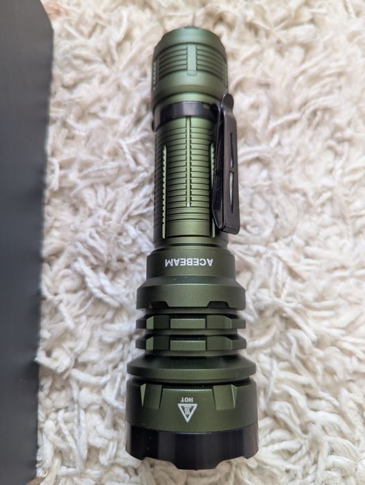 Тактичний ліхтар Acebeam P17 Defender Green Cree XH-P 70.3 HI 4900лм