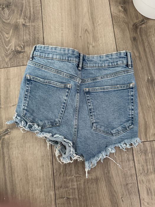 Spodenki szorty jeansowe zara