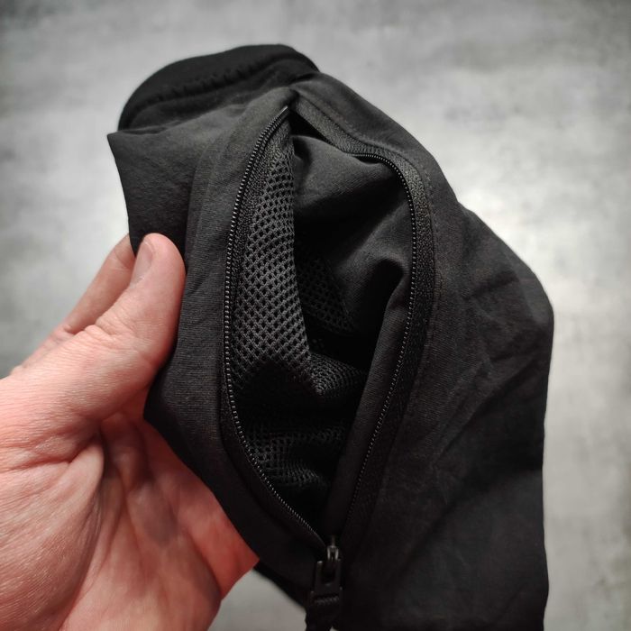 MĘSKIE Spodnie Sportowe Czarne Adidas Terrex Thermal Active Śliskie