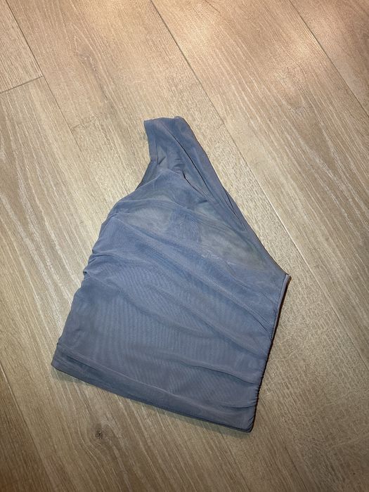 Голубой топ zara