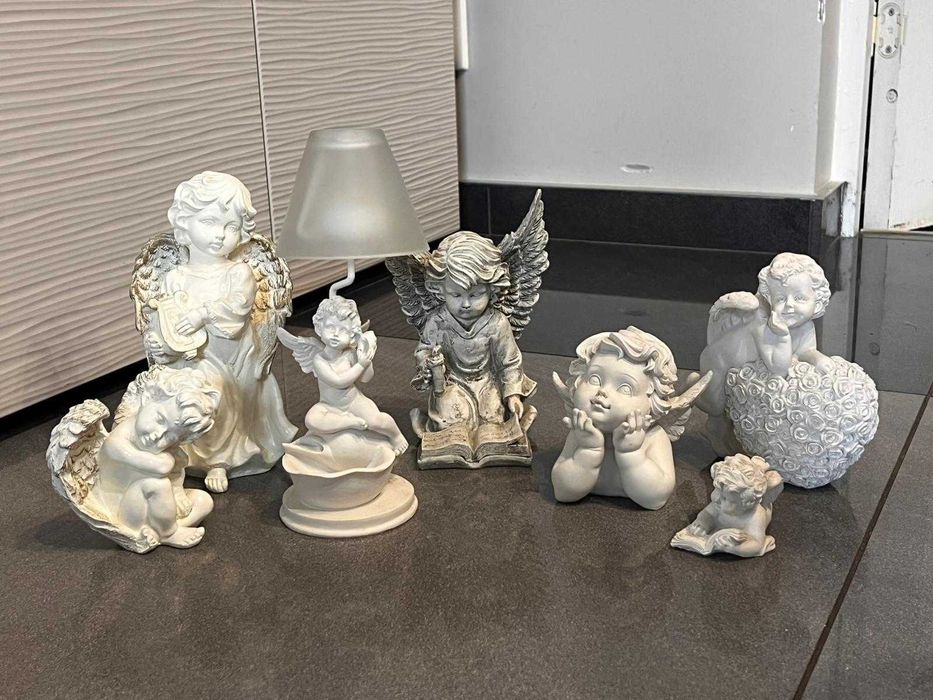 ANIOŁKI kolekcja 8 figurek