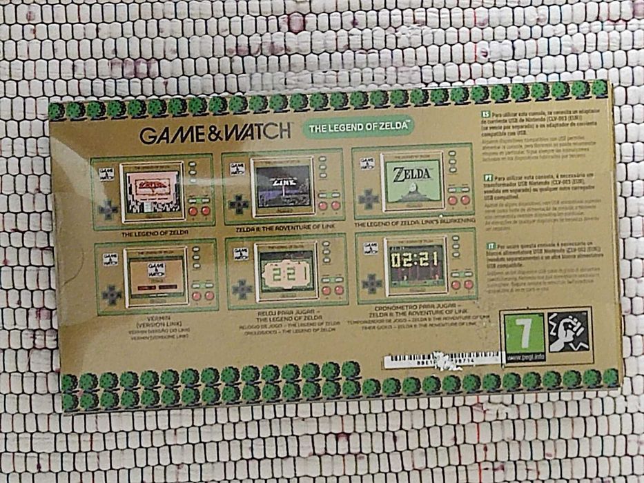 Nintendo Game & Watch Zelda - Novo e selado