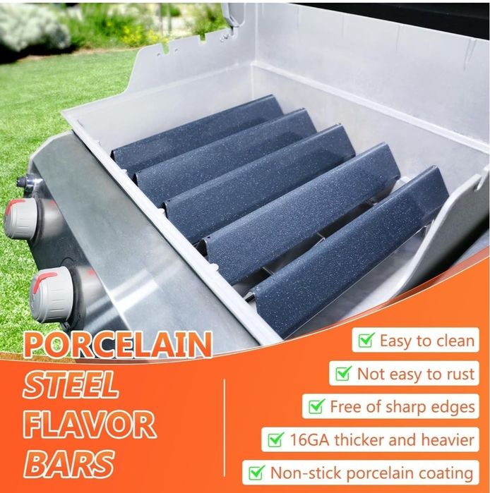 Osłony palnika vnierflux do  Weber Spirit II E-310, 200 II komplet 5sz