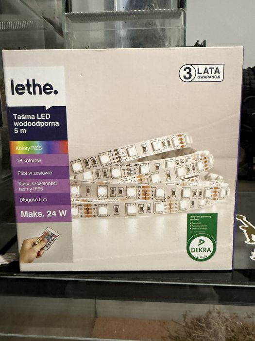 Nowa tasma led kolorowa wodoodporna 5m