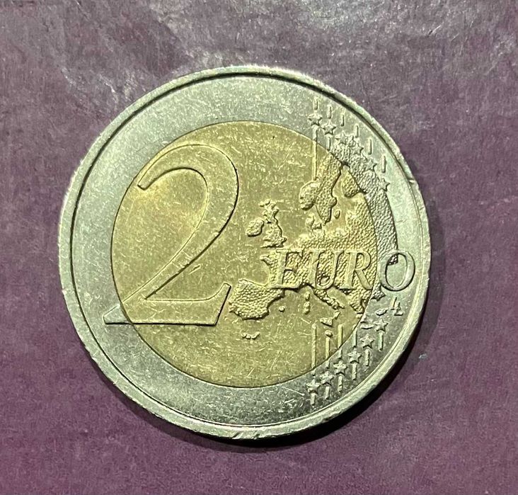 Moeda de 2€ François Mitterrand
