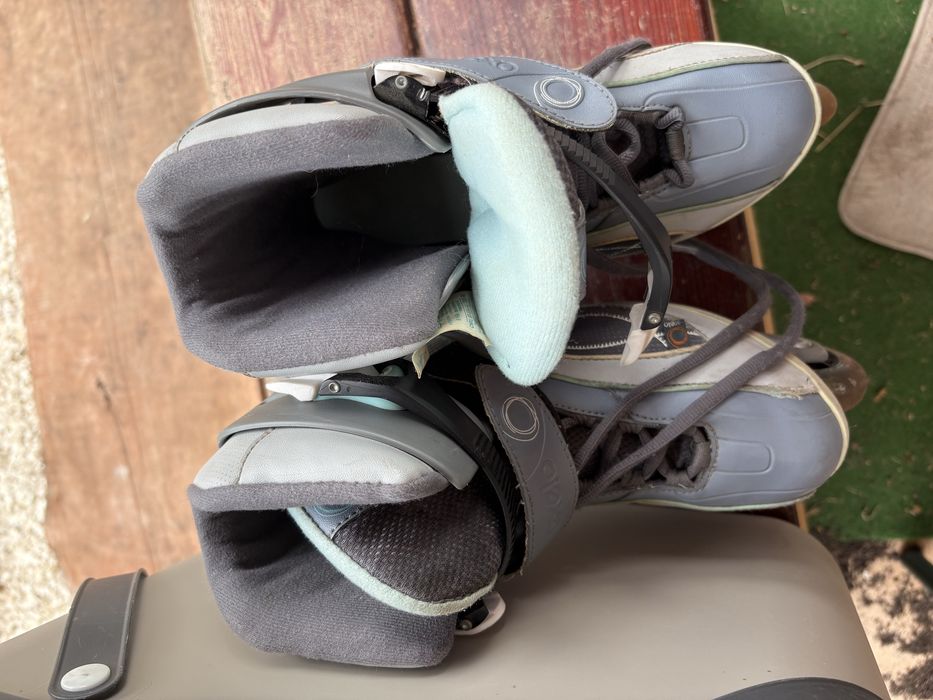 Rolki Oxelo rozm 38 szaro błękitne