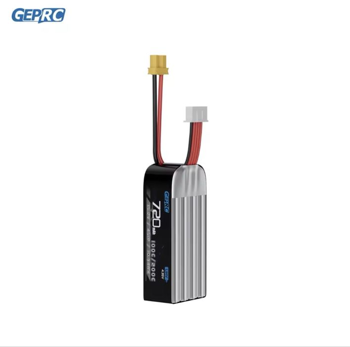 GEPRC LiHV Lipo 4S 720mAh 100C XT30 - nowe - 4 sztuki