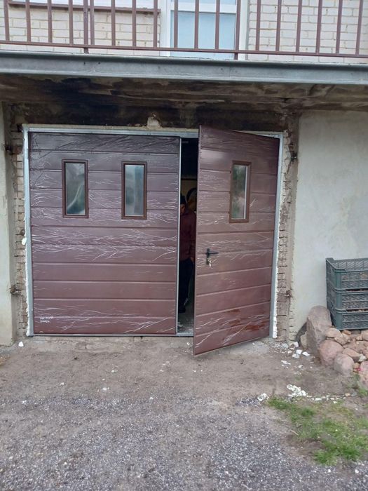 Brama garazowa, drzwi stalowe., brama do muru, brama na wymiar