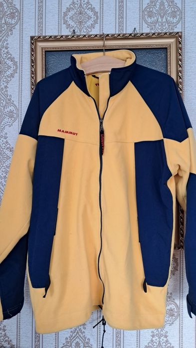 Вінтажна флісова кофта mammut windstopper