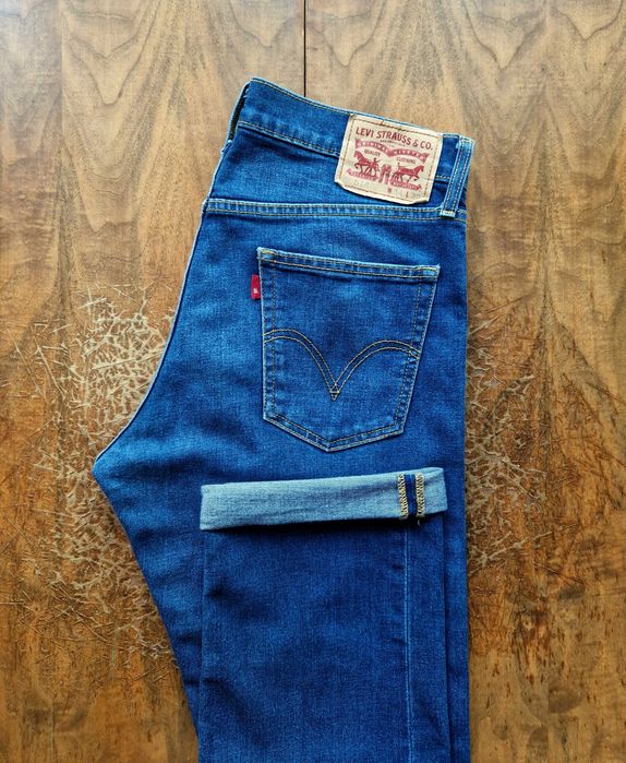 Джинсы сине-голубые (Levis 501/514) разм. W34-L31/32