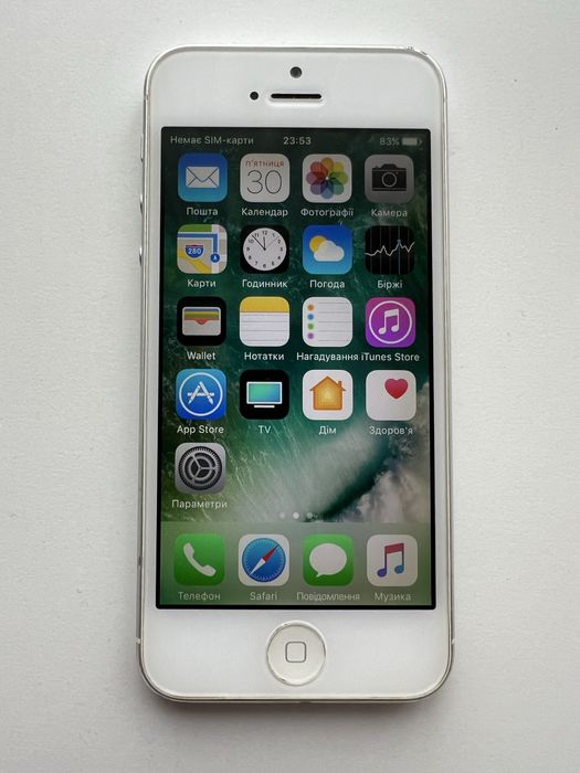 Iphone 5, 16gb, айфон 5 білий б/в, neverlock