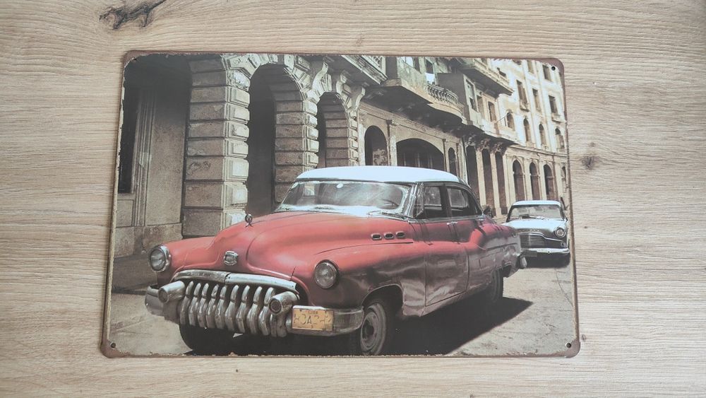 Obrazek metalowy Kuba