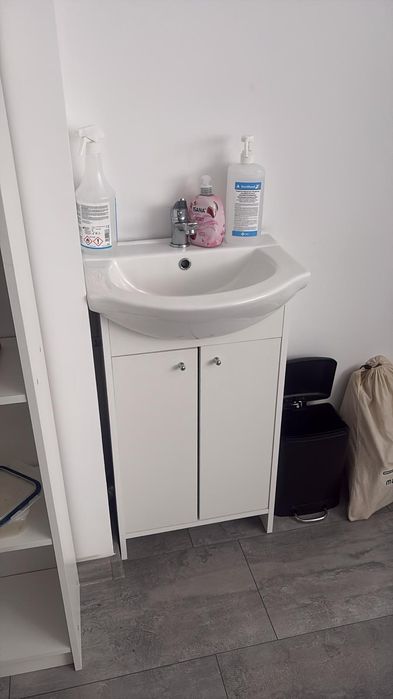 Umywalka szafka z umywalką bateria umywalkowa komplet