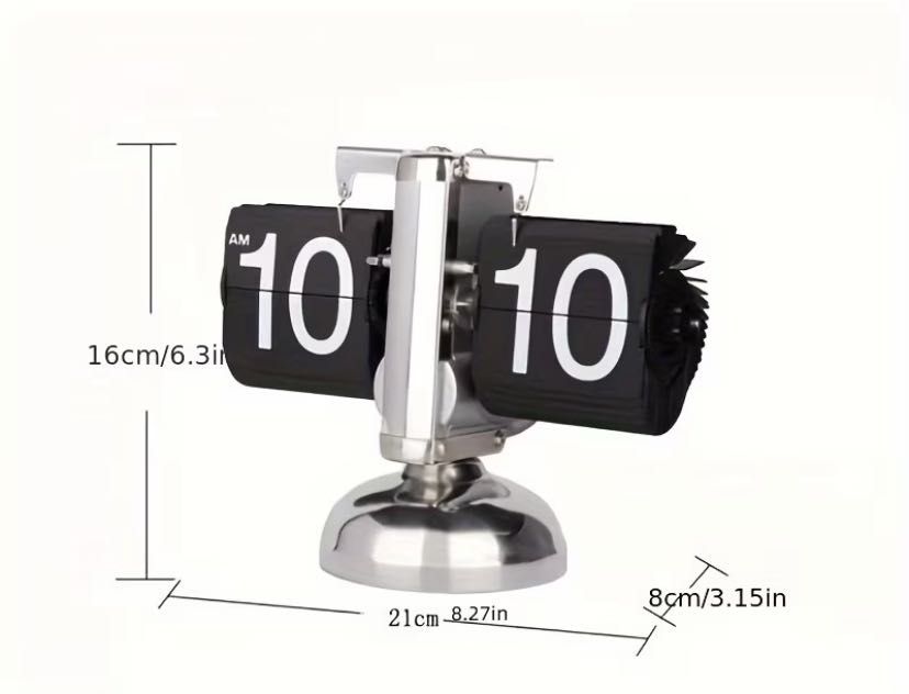 Vintage zegarek z przeskakującymi cyframi