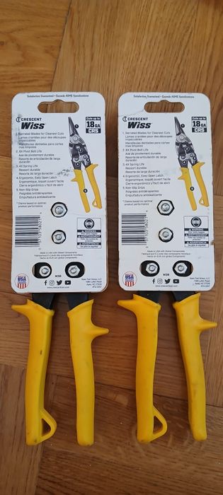 Nożyce do blachy Crescent Wiss, Raptor.
