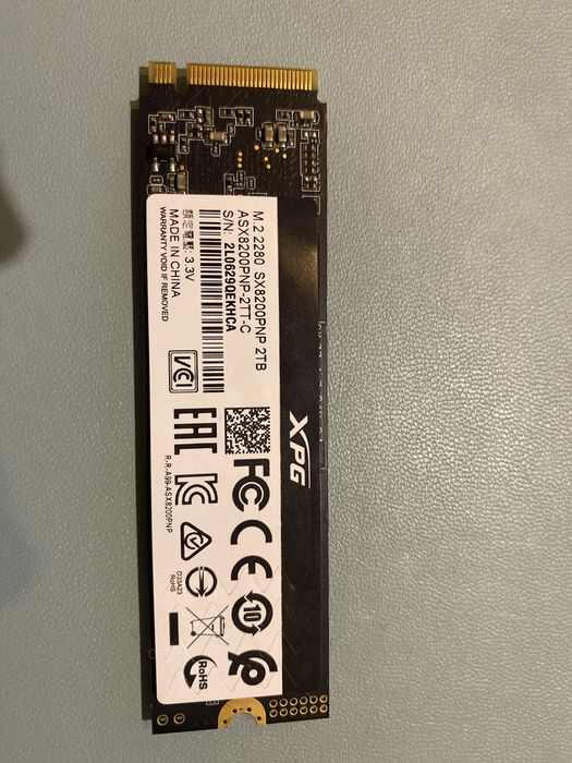 Ssd m2 2tb Adata XPG