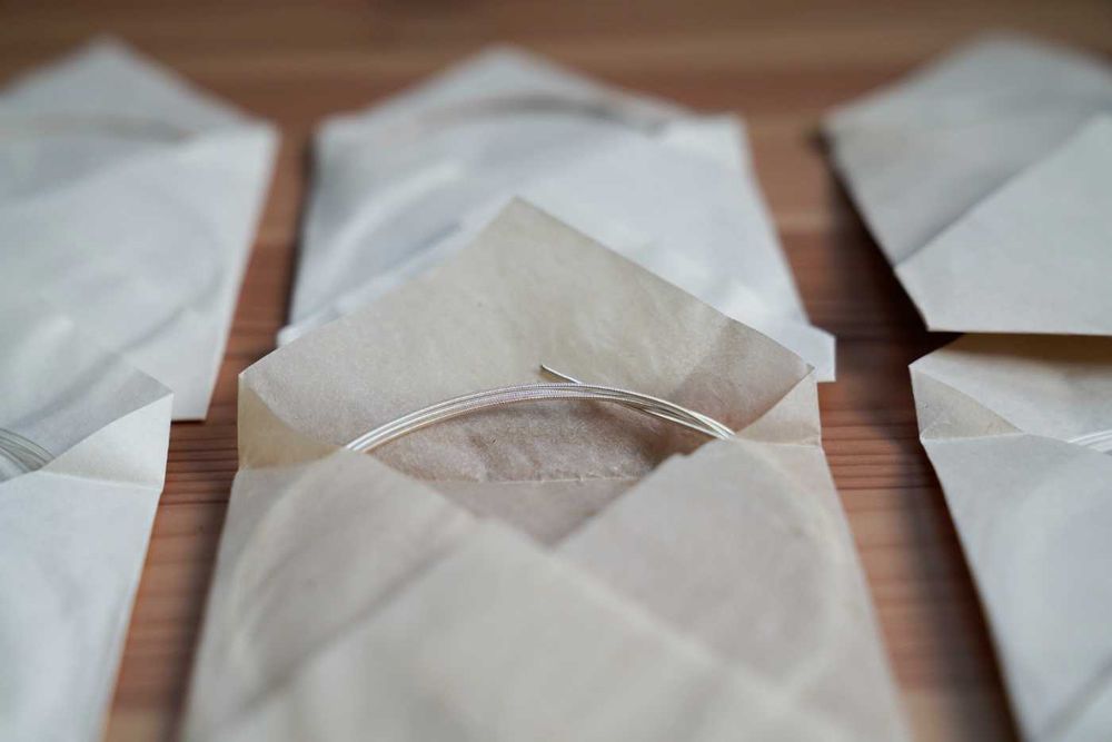 Struny do gitary Czechosłowacja, vintage, nowy komplet bardzo tanio!