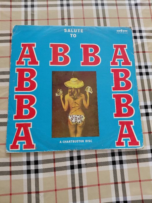 Disco Vinil LP Salut to ABBA