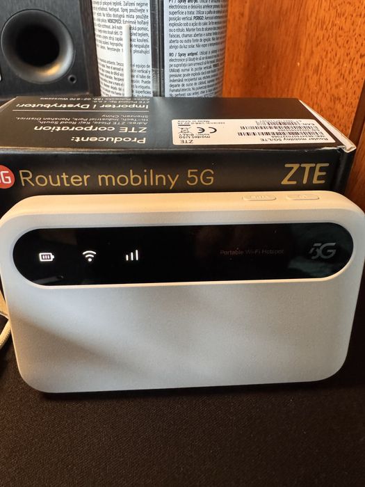 Router mobilny ZTE U50 5G | Biały | Stan Bardzo Dobry | Cały Zestaw