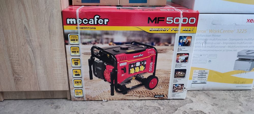Генератор mecafer на 5 кВт mf 5000