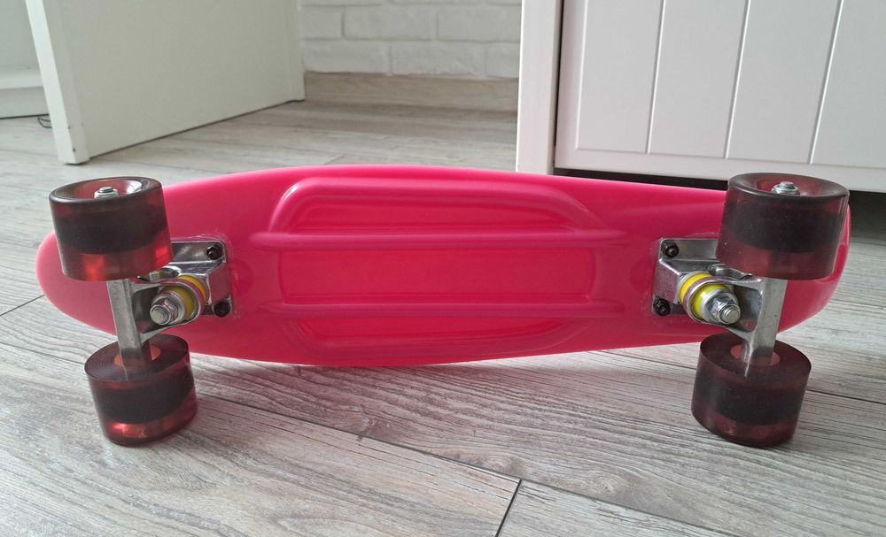 Plastikowa deskorolka fiszka do 50 kg speed board