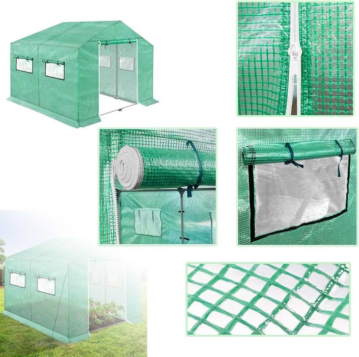 Szklarnia, namiot foliowy 4,5x2x2m