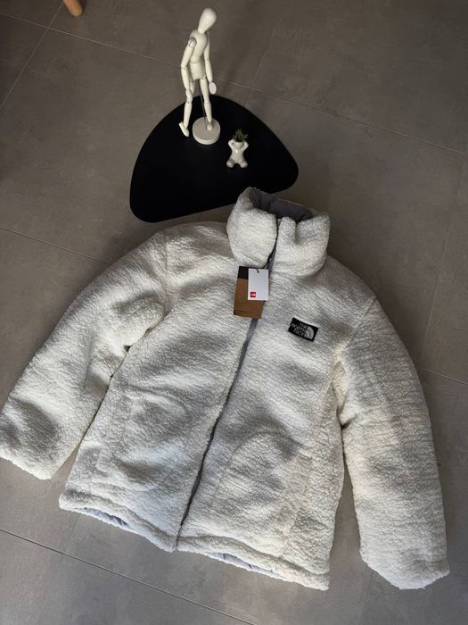 куртка двухсторонняя  Двостороння пуховик The North Face  барашка  Nik