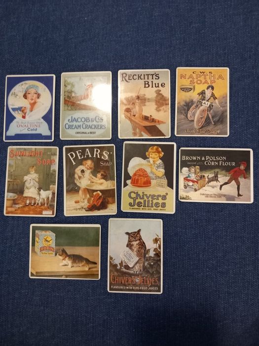 Ímanes Vintage em chapa (10)