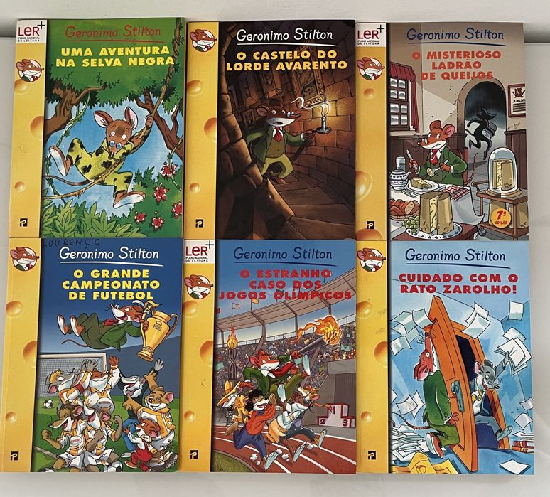 Livros Gerónimo Stilton