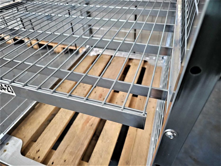 Kosz Siatkowy Nadstawka Kontener Gitterbox Regał  Magazynowy Transport