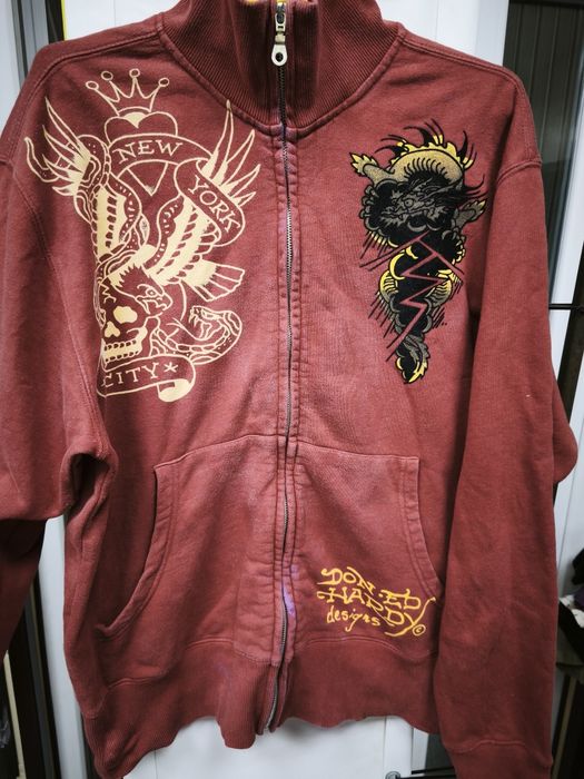 Вантажна толстовка Ed Hardy розмір ХЛ