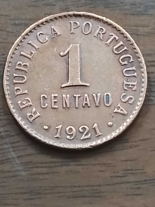 Moeda de 1 centavo de 1921