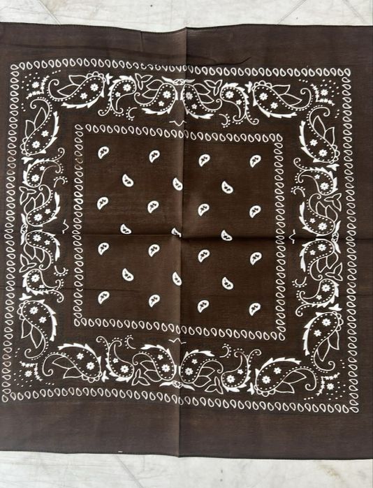 Bandana unsiex brazowa