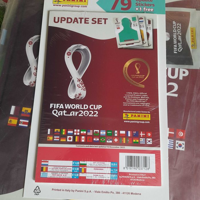 Panini fifa world cup 2022 qatar чемпіонат світу ЧС22 ЧМ22 кубок мира