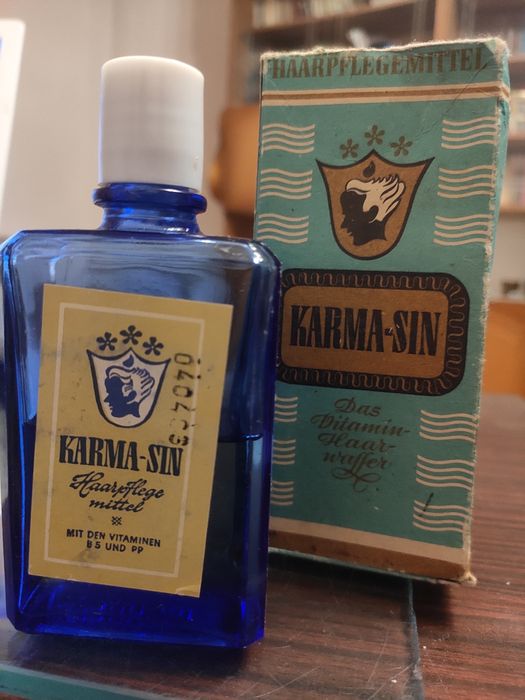 Для догляду за волоссям Karma-sin. Вінтаж.