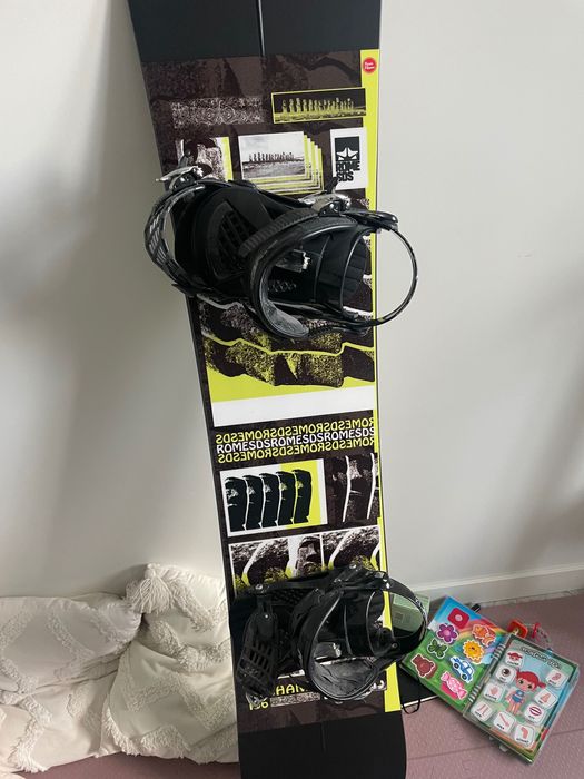 Сноуборд ROME SDS Mechanic 156 з кріпленнями