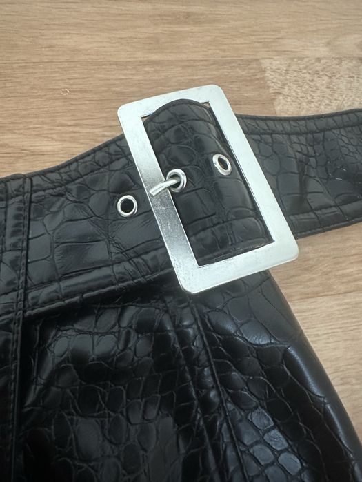 Спідниця з екошкіри, H&M, Франція