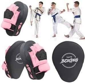 Valleycomfy Rękawice bokserskie tarcze do treningu