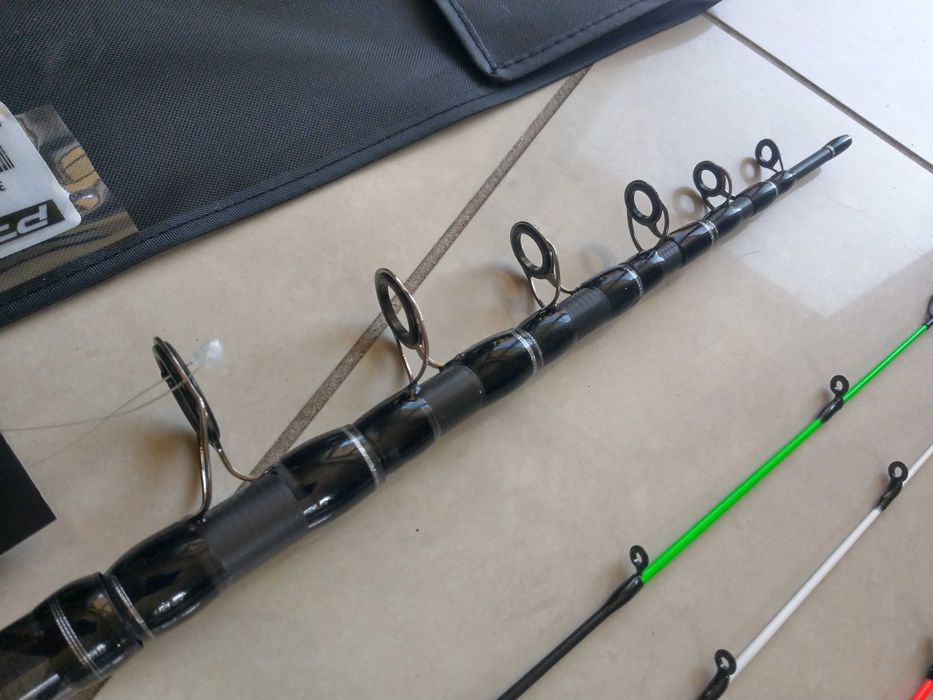 PRO FL Tele Feeder 3,30m 60-180g węglowy
